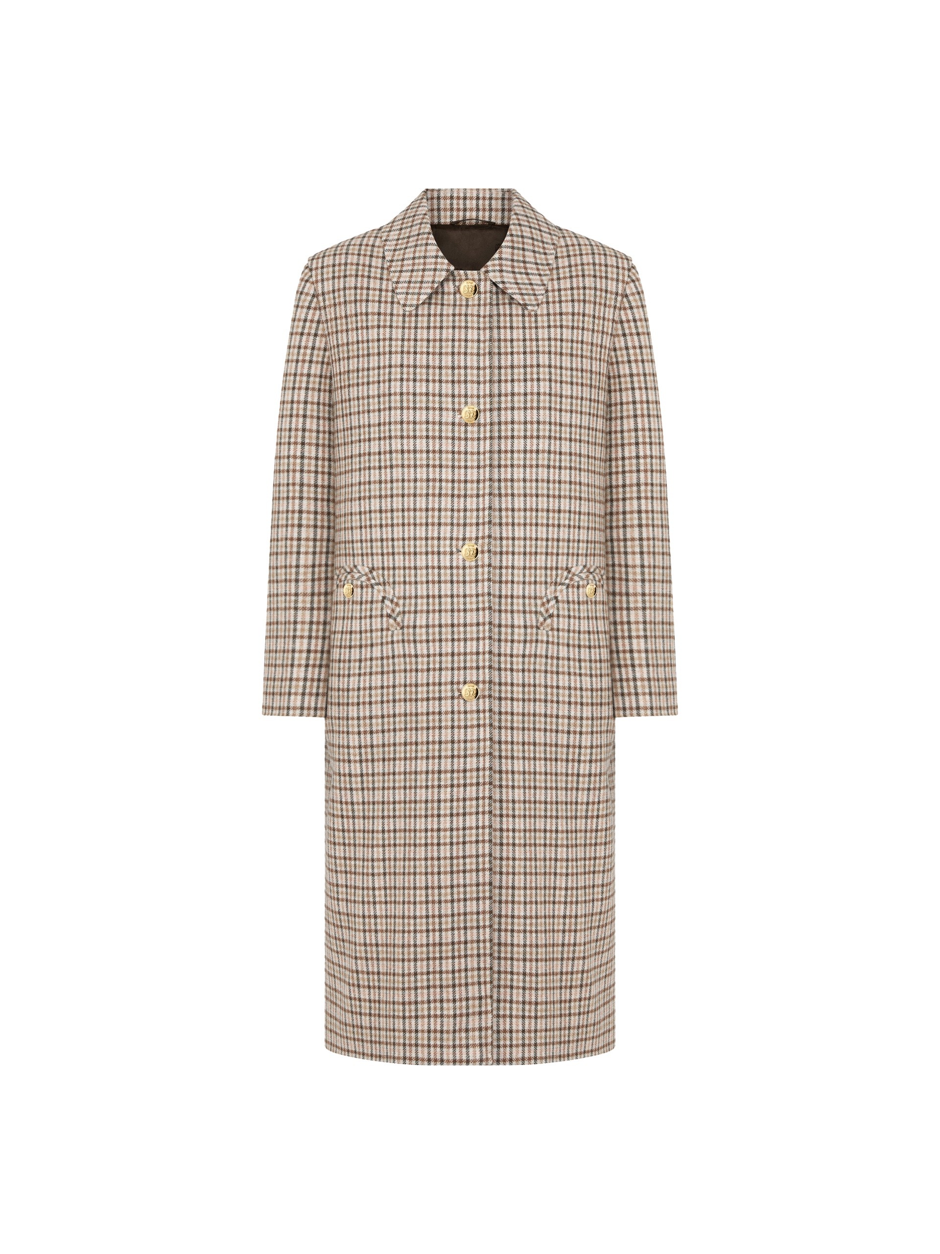 Blazé Milano Woolly Coat in Agape Grey Mix