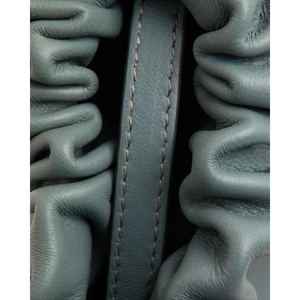 Strathberry Charlotte Drawstring in Stone Blue, view 5