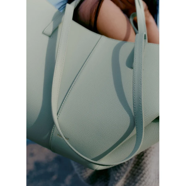 Polene Cyme Mini in Sea Foam Bag, view 3