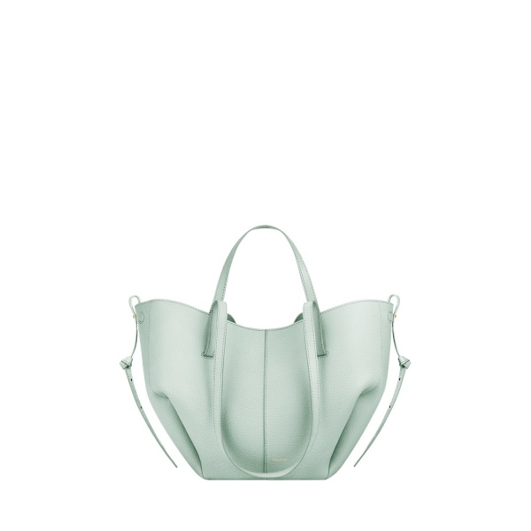 Polène Cyme Mini in Sea Foam Cyme Mini in Sea Foam - Mini Bags - Parisian Luxury Leather Bag at Luxury Shoes 