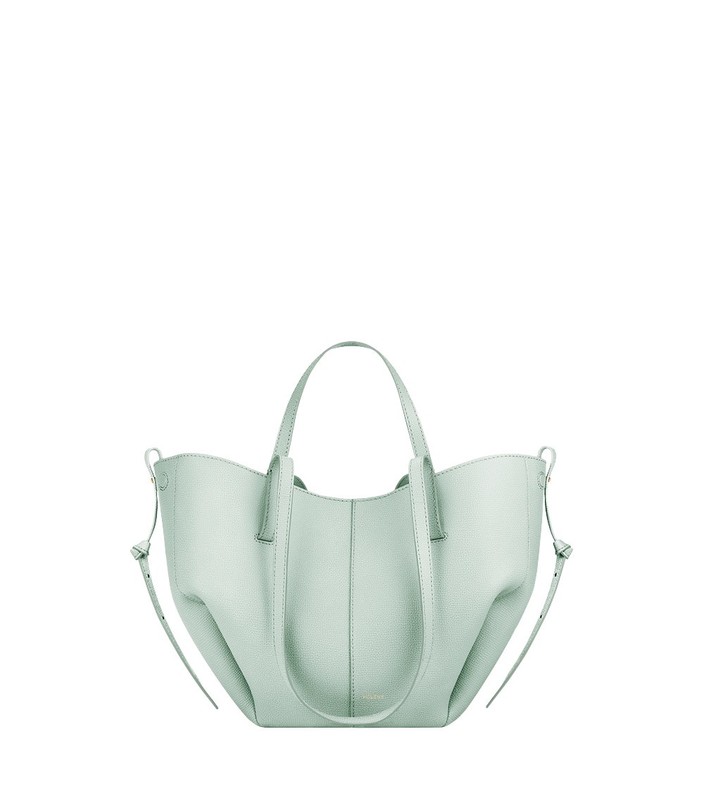 Polène Cyme Mini in Sea Foam Cyme Mini in Sea Foam - Mini Bags - Parisian Luxury Leather Bag at Luxury Shoes 