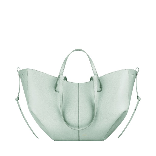 Polène Cyme in Sea Foam Cyme in Sea Foam - Totes & Top-Handle Bags - Parisian Luxury Leather Bag at Luxury Shoes 