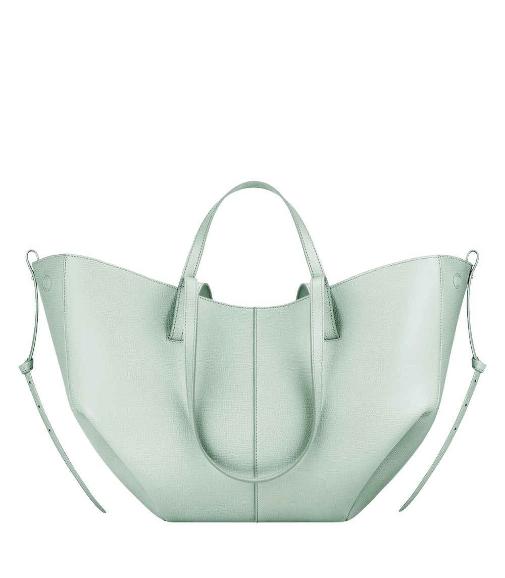 Polène Cyme in Sea Foam Cyme in Sea Foam - Totes & Top-Handle Bags - Parisian Luxury Leather Bag at Luxury Shoes 