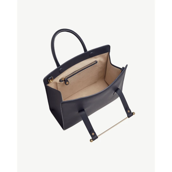 Strathberry Midi Tote in Marine Blue, view 5