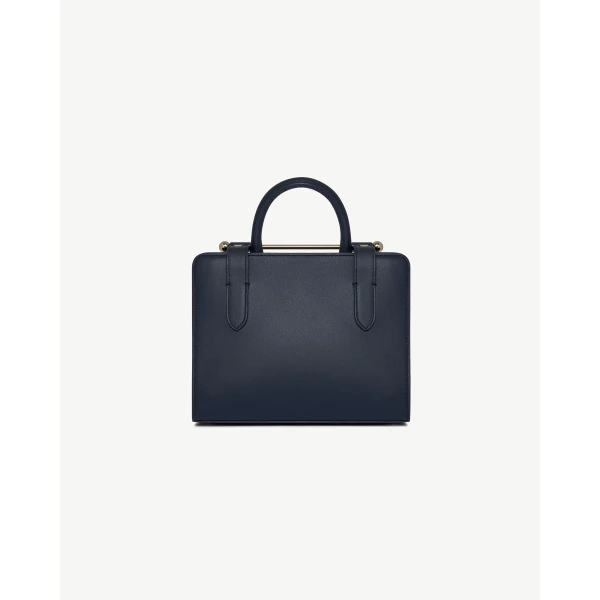 Strathberry Mini Tote in Marine Blue, view 4