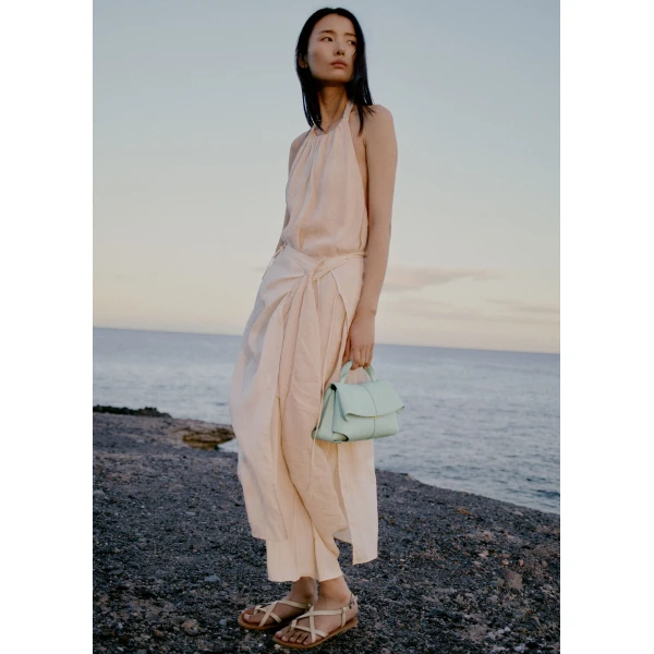 Polene Mokki Mini in Sea Foam Bag, view 3