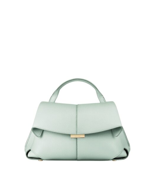 Polène Mokki Mini in Sea Foam Mokki Mini in Sea Foam - Mini Bags - Parisian Luxury Leather Bag at Luxury Shoes 