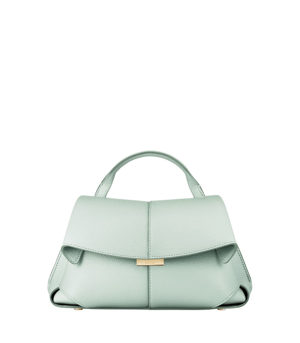 Polène Mokki Mini in Sea Foam Mokki Mini in Sea Foam - Mini Bags - Parisian Luxury Leather Bag at Luxury Shoes 