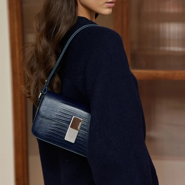 Ateliers Auguste Monceau Baguette in Night Blue, view 2
