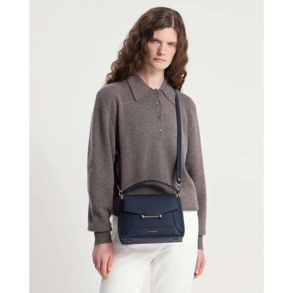 Strathberry Mosaic Bag in Navy, view 8