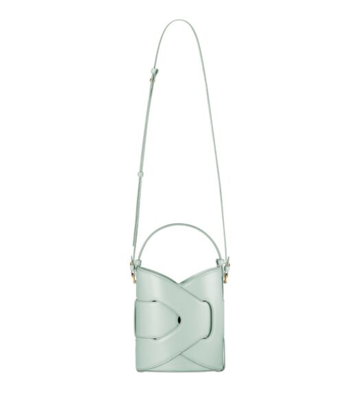Polène Nodde Seau in Sea Foam Nodde Seau in Sea Foam - Bucket Bags - Parisian Luxury Leather Bag at Luxury Shoes 