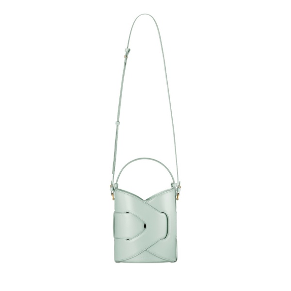 Polène Nodde Seau in Sea Foam Nodde Seau in Sea Foam - Bucket Bags - Parisian Luxury Leather Bag at Luxury Shoes 