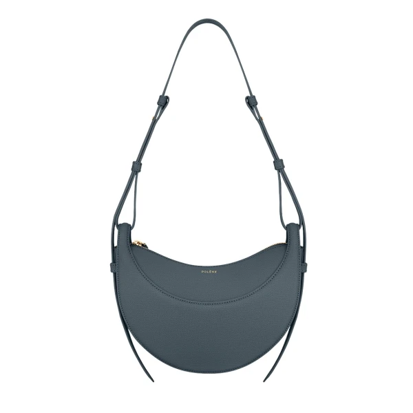Polene Numéro Dix in Midnight Blue Bag