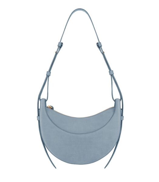 Polène Numéro Dix in Polar Numéro Dix in Polar - Shoulder & Crossbody Bags - Parisian Luxury Leather Bag at Luxury Shoes 