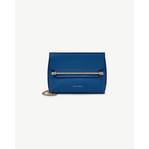 Strathberry Stylist Mini in True Blue, view 2