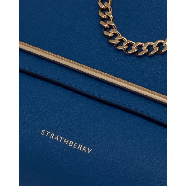 Strathberry Stylist Mini in True Blue, view 6