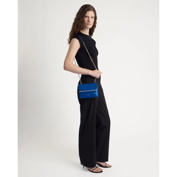 Strathberry Stylist Mini in True Blue, view 9