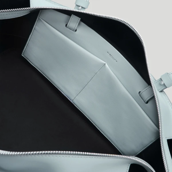 Demellier The Florence in Pacific Blue Tote Bag, view 5