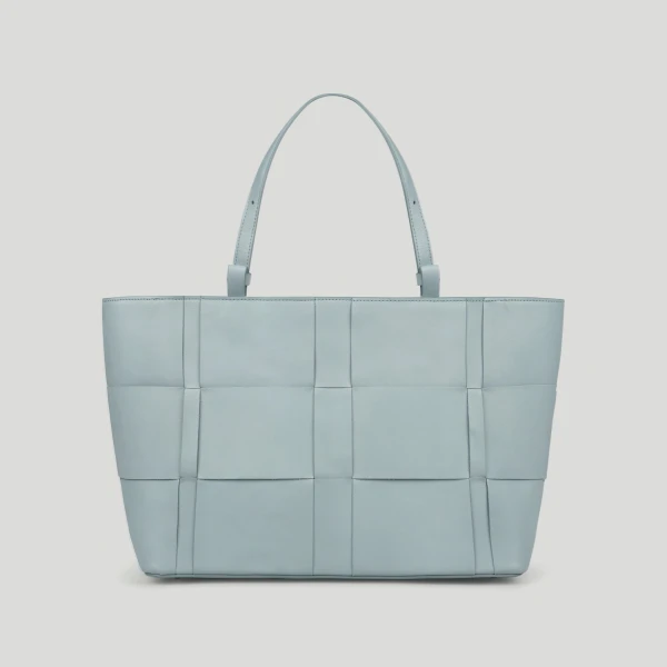 Demellier The Florence in Pacific Blue Tote Bag, view 6