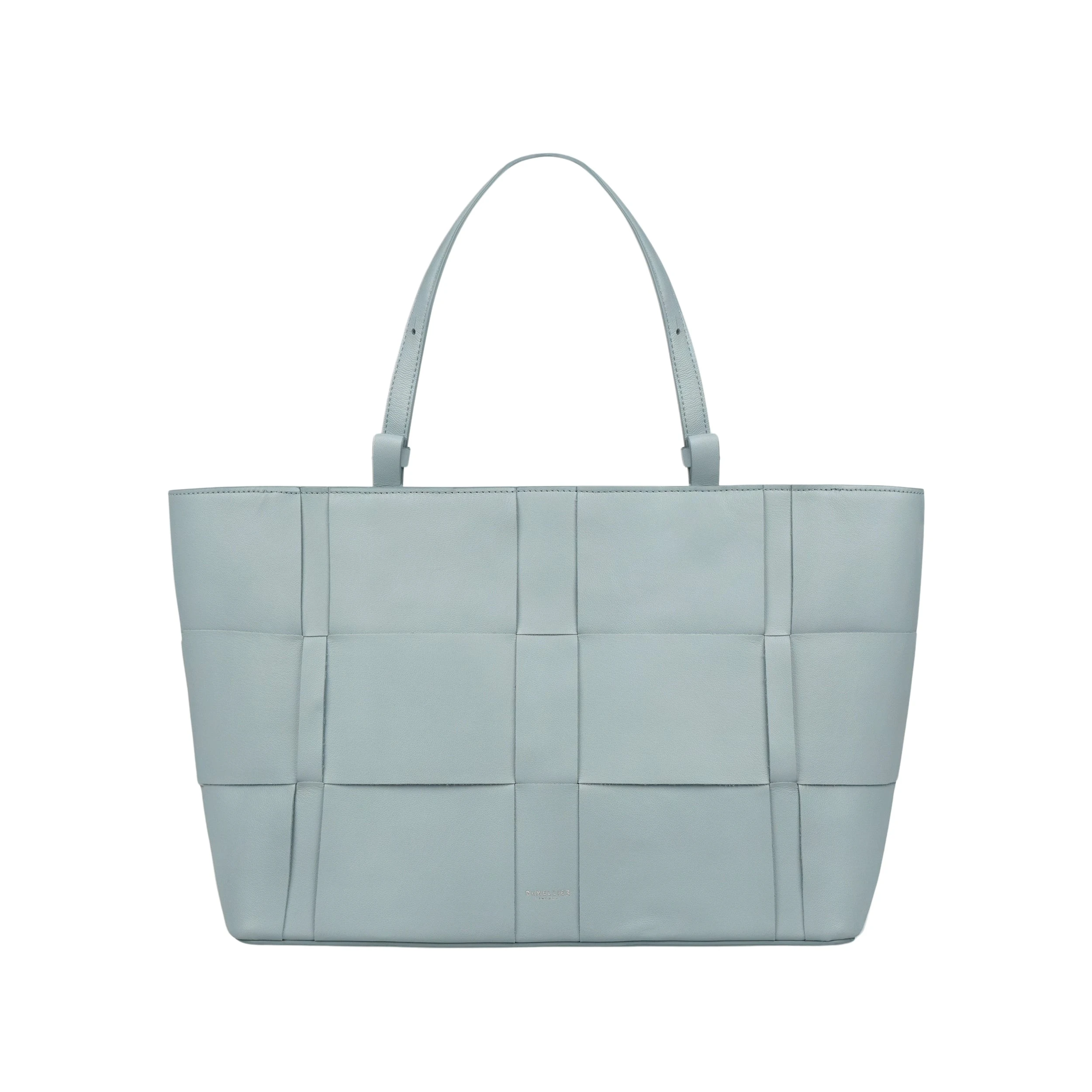 Blue-The-Florence-in-Pacific-Blue98036_nobg Demellier The Florence in Pacific Blue Tote Bag