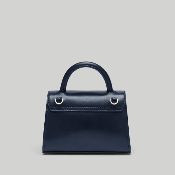 Demellier The Nano Montreal in Navy Mini Bag, view 5