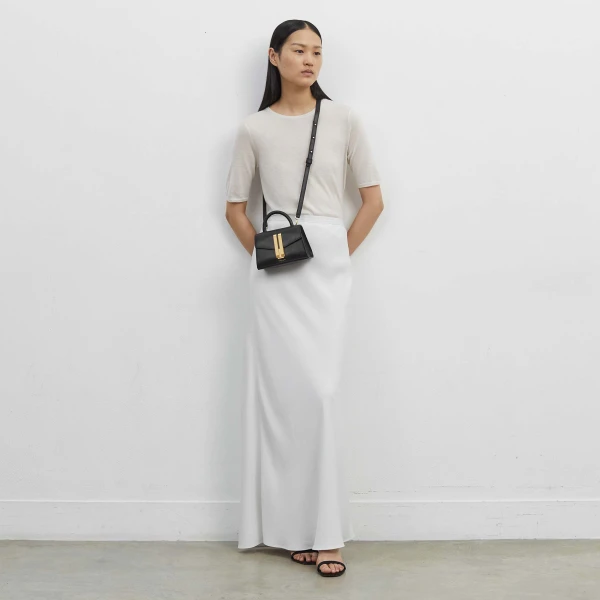 Demellier The Nano Montreal in Navy Mini Bag, view 6