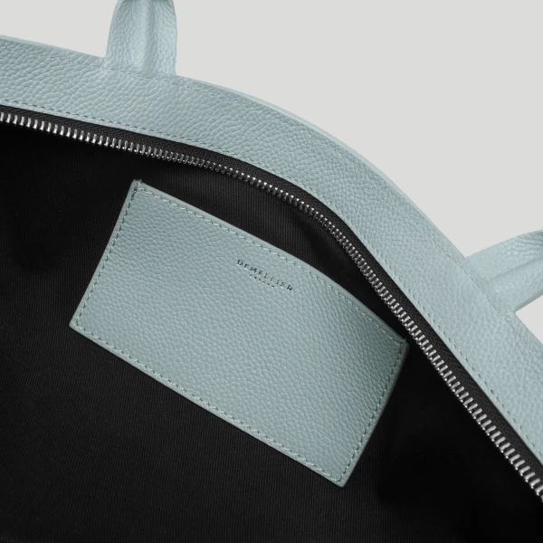 Demellier The New York Shoulder in Pacific Blue Crossbody Bag, view 5
