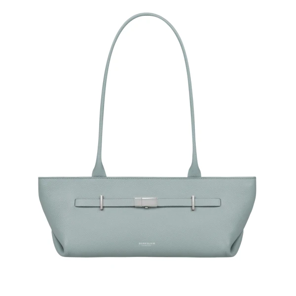 Demellier The New York Shoulder in Pacific Blue Crossbody Bag