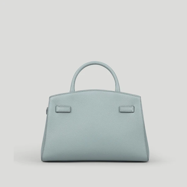 Demellier The Small Hudson in Pacific Blue Crossbody Bag, view 5