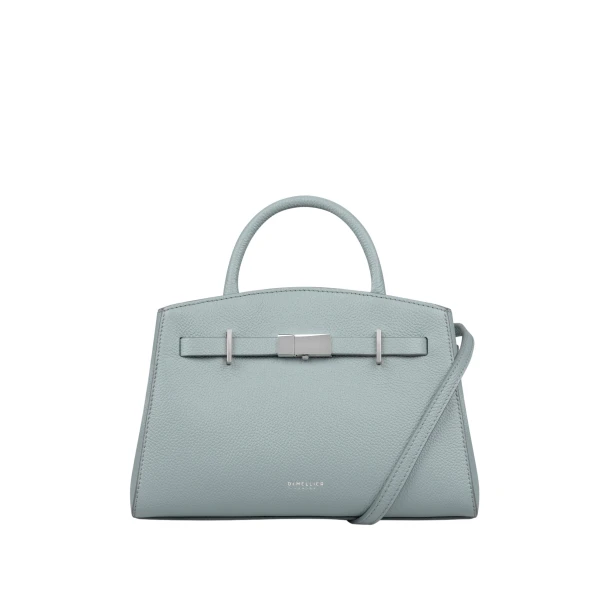 Demellier The Small Hudson in Pacific Blue Crossbody Bag