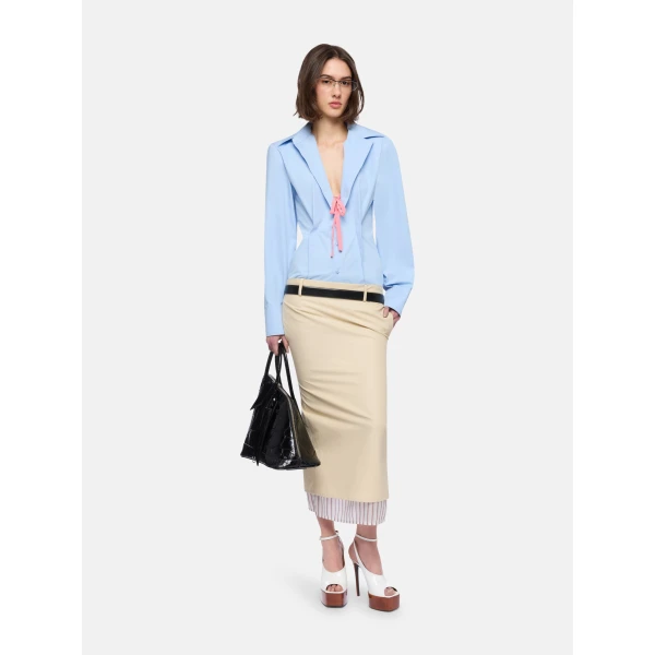 The Attico Blue shirt, view 2