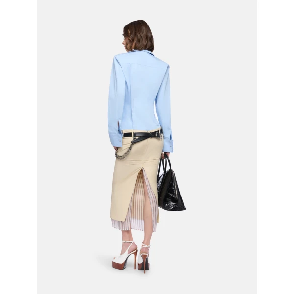 The Attico Blue shirt, view 3