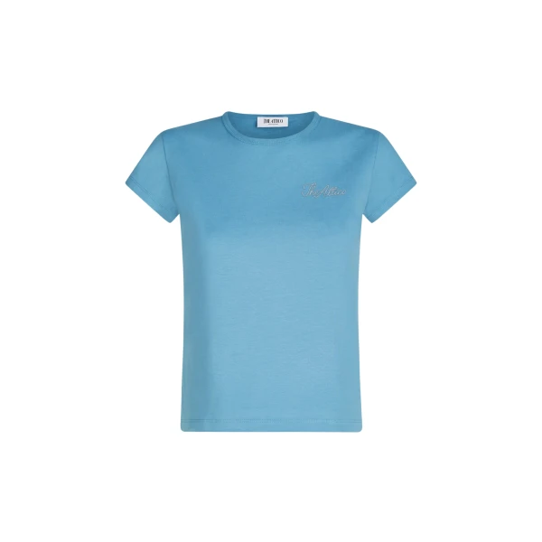 The Attico Blue t-shirt Top