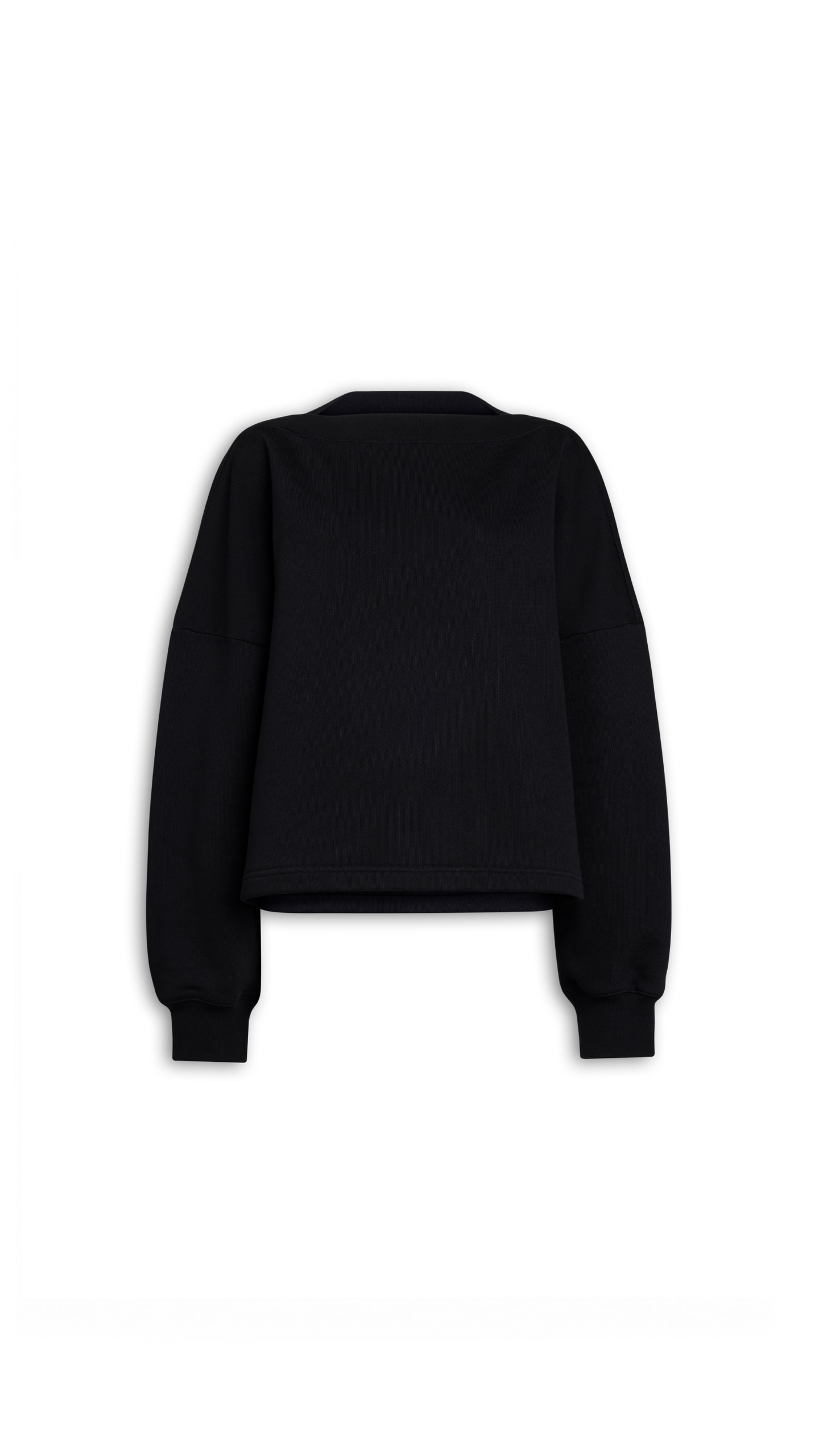 Alaïa Boatneck Fleece Sweat - ALAÏA Knitwear - Laser Cut Luxury - Shop at Luxury Shoes Alaïa Boatneck Fleece Sweat - ALAÏA Knitwear - Laser Cut Luxury - Shop at Luxury Shoes