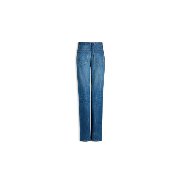 Alaia Bootcut Denim Jeans, view 2