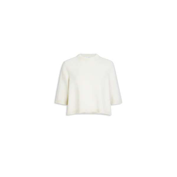 Alaïa Boxy Cashmere Jumper - ALAÏA Knitwear - Laser Cut Luxury - Shop at Luxury Shoes 
