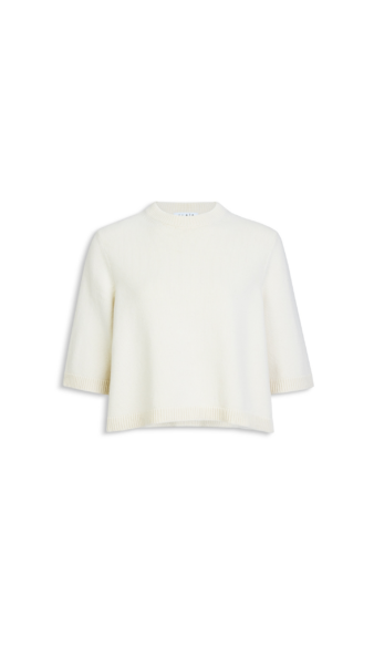 Alaïa Boxy Cashmere Jumper - ALAÏA Knitwear - Laser Cut Luxury - Shop at Luxury Shoes 
