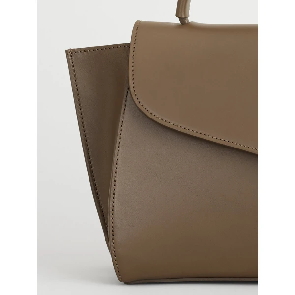 ATP Atelier Arezzo in Khaki Brown Handbag, view 3