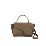 ATP Atelier Arezzo in Khaki Brown Handbag