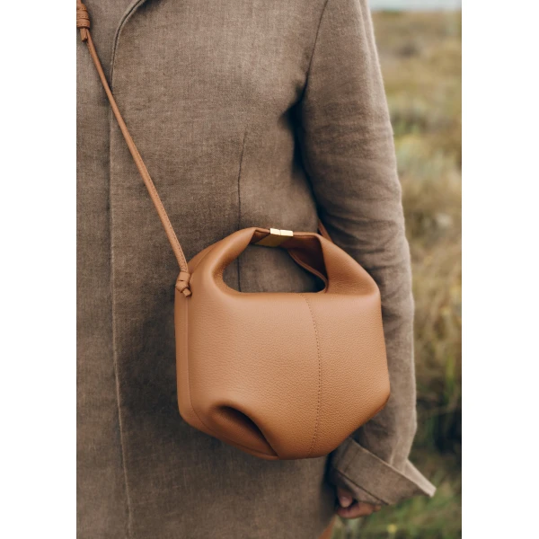 Polene Béri in Camel Bag, view 3