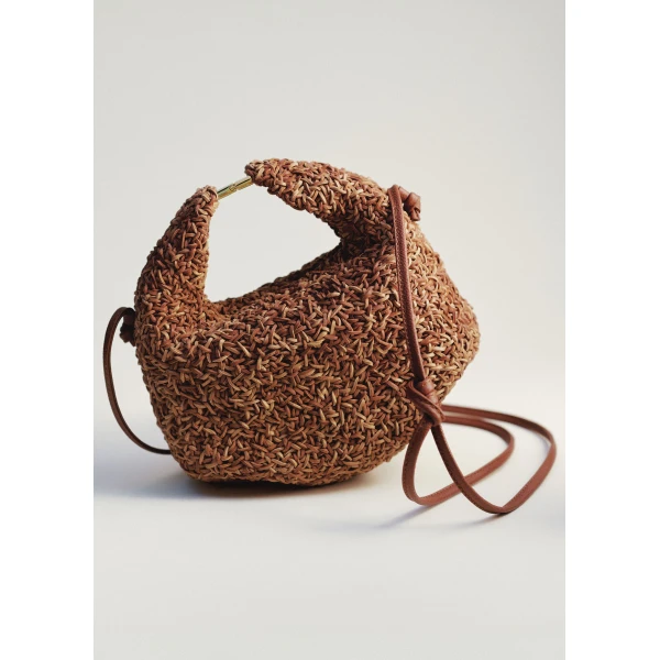 Polene Béri in Cognac Bag, view 2