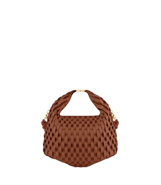 Polène Béri in Onda Cognac Béri in Onda Cognac - Shoulder & Crossbody Bags - Parisian Luxury Leather Bag at Luxury Shoes 