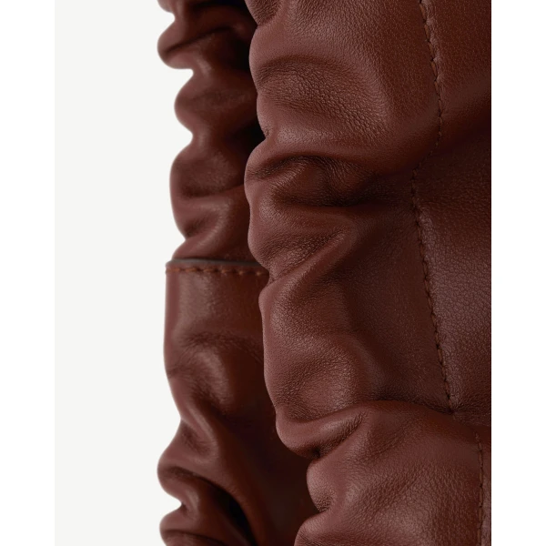 Strathberry Charlotte Midi Drawstring in Walnut, view 7