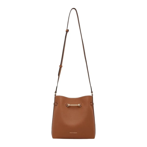 Strathberry Corda Bucket in Chestnut