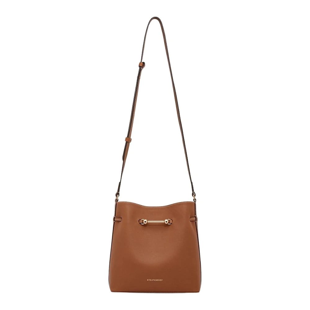 Brown-Corda-Bucket-in-Chestnut84369_nobg Strathberry Corda Bucket in Chestnut