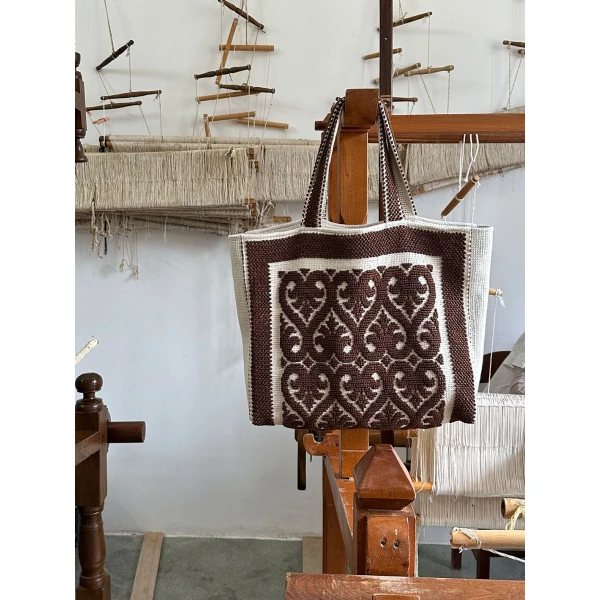 ATP Atelier Costantine in Walnut Tote Bag, view 3