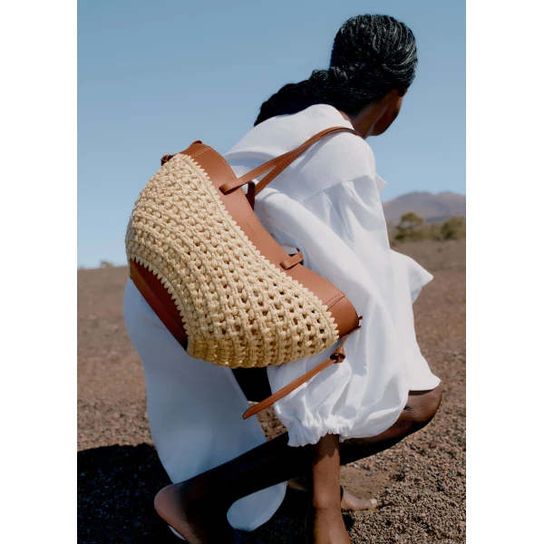 Polene Cyme Mini in Brown Bag, view 2