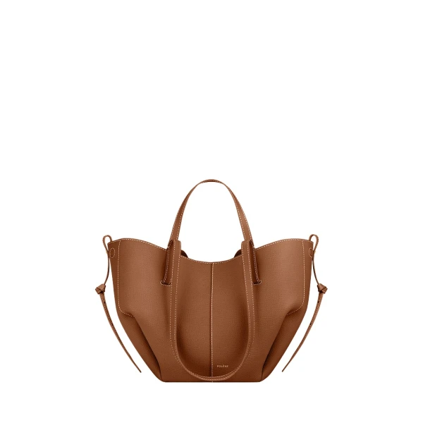 Polene Cyme Mini in Camel Bag