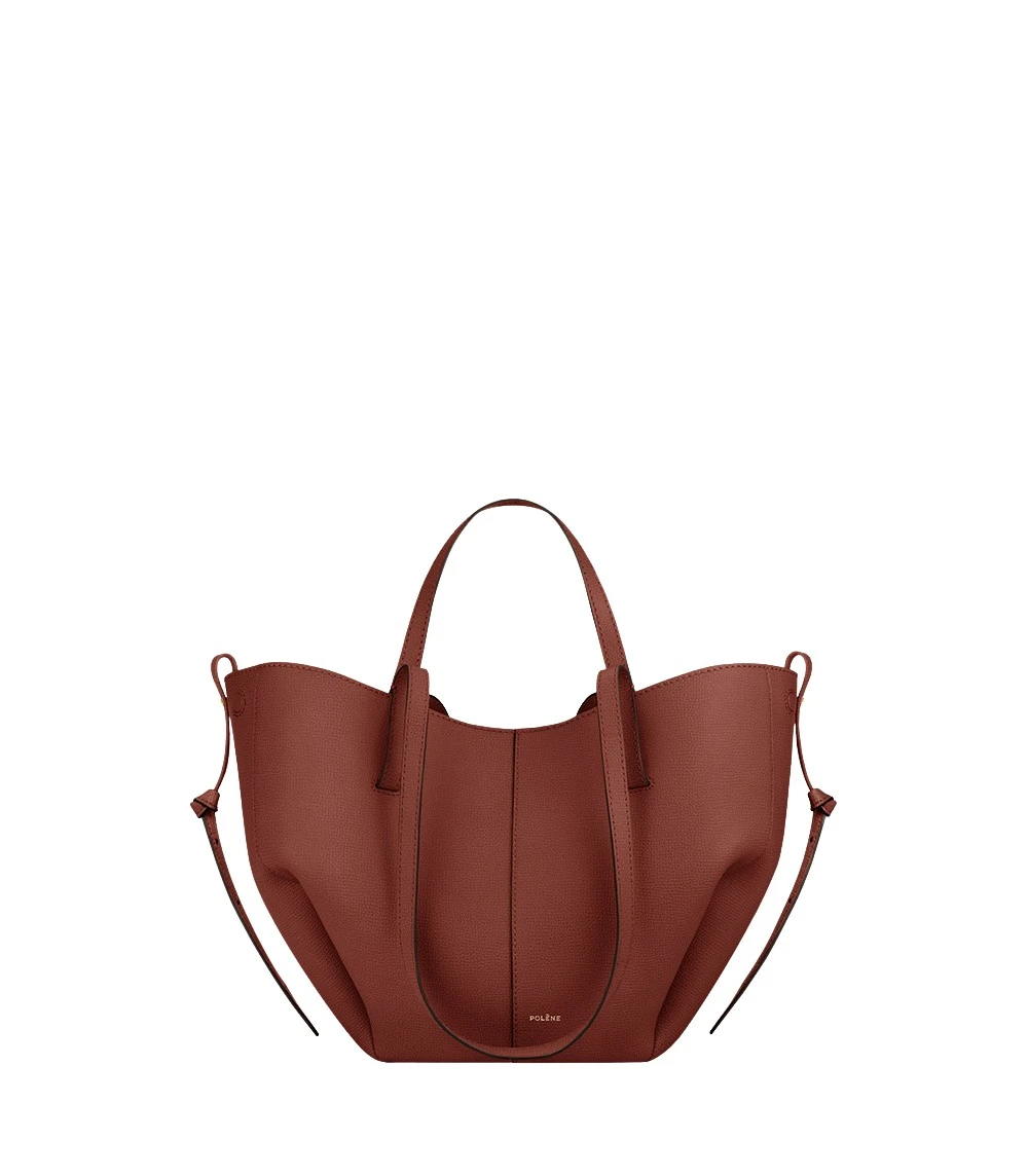 Polene Cyme Mini in Red Clay Bag
