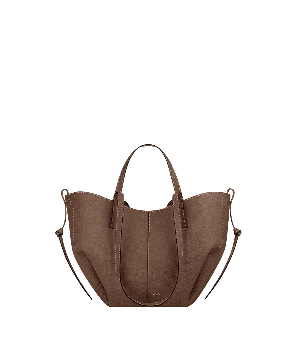 Polène Cyme Mini in Root Cyme Mini in Root - Mini Bags - Parisian Luxury Leather Bag at Luxury Shoes 
